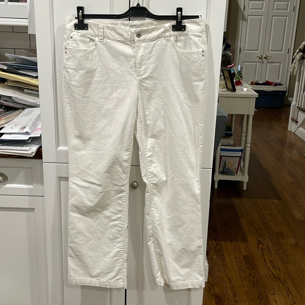 Liz Claiborne winter white cords.
